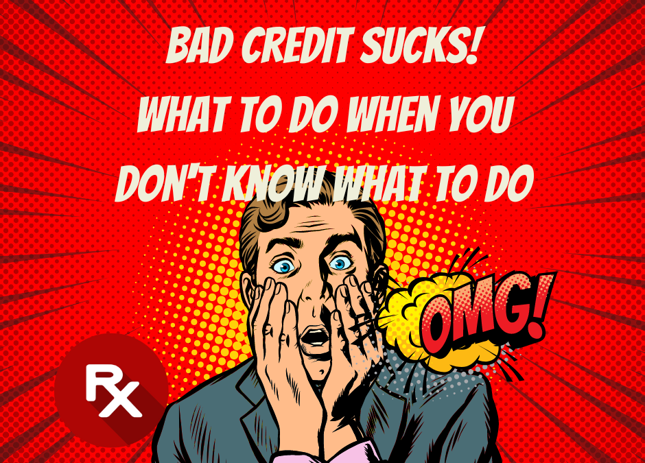 Bad Credit Sucks: What to Do When You Don’t Know What to Do